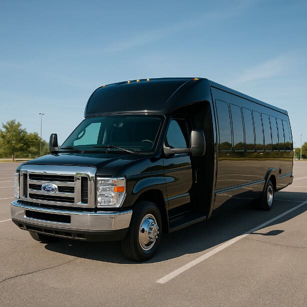 Charter Bus Rental Brick 18 Passenger Minibus