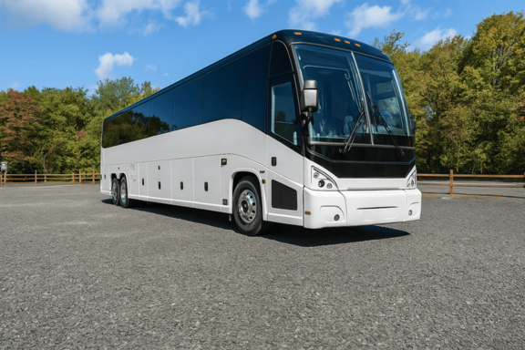 Charter Bus Rental Brick 56 Passenger Charter Bus
